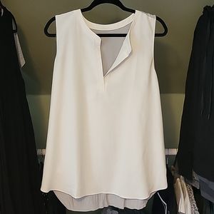 High low split neck tank